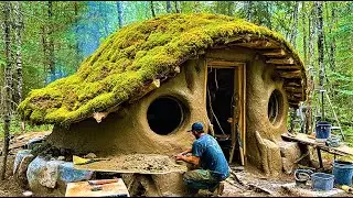 I Spent 1 Year in the Rainforest | Building a Warm Home for Winter Survival