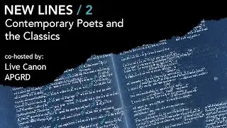 New lines 2: Poetry reading with Live Canon
