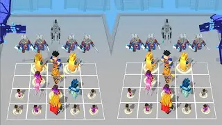 HERO CRAFT RUN 3D ⭐ MERGE CRAFT BATTLE 🌟 GAMEPLAY MAX LEVELS