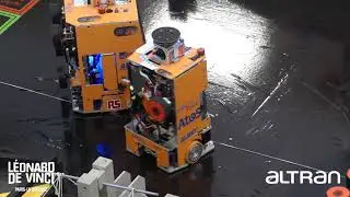 DaVinciBot vs ClubRobot ESEO | Pr&eacute; Coupe de Robotique DaVinciBot