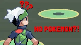 Pokemon Emerald but there are no Pokemon?