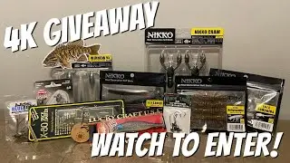 4k Subscriber Giveaway is HERE! (Plans for 2022 Fishing Season!)