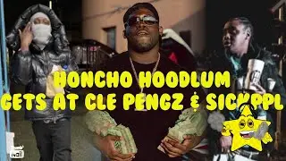 HOODLUM GETS AT CLE PENGZ & SICKPPL 🤯  ALSO SICKPPL GETS AT CLE PENGZ PLUS HE WANTS TO EXPOSE HIM 👀