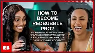 HOW TO BECOME REDBUBBLE PRO?