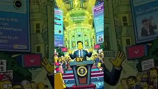 Simpson prediction #trump #elonmusk #america #trump #usa