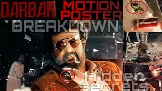Darbar - Motion poster Breakdown | Rajinikanth , Nayanthara , Anirudh | A R Murugadoss |
