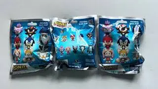 Sonic The Hedgehog 3D Figural Bag Clip Series 2 Blind Opening