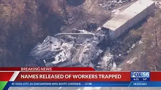 Workers in Kentucky coal preparation plant collapse identified