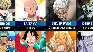 Matching One Piece Characters to One Punch Man!