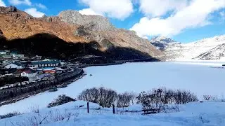 TOTALLY FROZEN🙄CHANGU LAKE🥶ROPE WAY🥰NATHULA PASS🏔