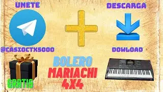 RITMO.AC7 BOLERO MARIACHI 4X4 GRATIS CASIO CT-X5000 CT-X3000
