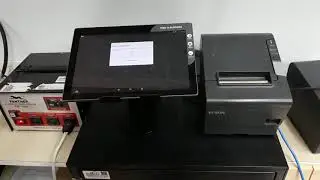 Tablet-based POS with cash drawer and printer for restaurants and bars