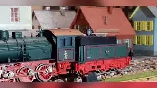 Обзор набора с паровозом  Piko BR 55 Locomotive overview piko br 55