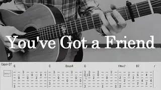 You've Got a Friend (TAB) / James Taylor (cover)