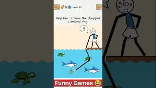 Brain games, thief puzzle stickman games, best games smart games #games #gaming #game #shorts