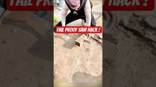 Vibration Hack Before Sawing? Game Changer! ✨