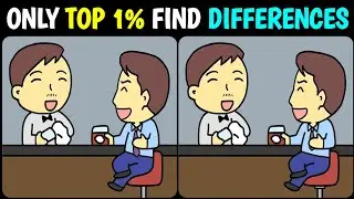 Find 3 differences | Only TOP 1% find All Differences | Too Hard Level #287 | Brain Boss