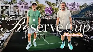 Viajo como entrenador del Team Marbella en la increíble Reserve Cup