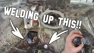 TG JDM Gemini Project: Welding Holes in the Engine Bay