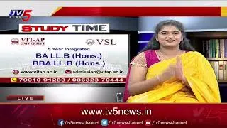 Study Time : VIT AP Faculty Malavika Ganta Suggestions | VIT-AP University |TV5 News