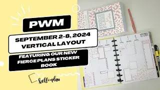 Plan with Me- September 2-8, 2024- Vertical Layout