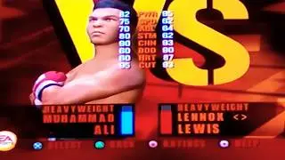 Fight Night Round 3 (PlayStation 2) Muhammad Ali vs Lennox Lewis