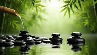 Relaxation Music Wtih Bamboo Water Sound spa Music Ep82