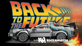 LEGO Speed Champions - A Vissza a j&ouml;vőbe időg&eacute;pe 77256