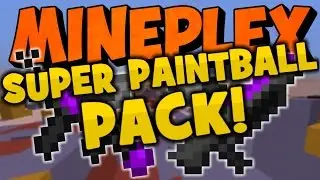 MINEPLEX SUPER PAINTBALL RESOURCE PACK! - Minecraft Resource Pack Showcase (1.8)