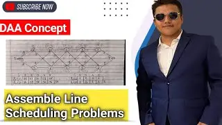 Assembly Line Scheduling Problem 🔥 | DAA Easy Trick | GATE & CSE Explained 💯#daa #viral 