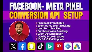 Meta Pixel & Meta conversion API for Custom Made Website | Event Match Quality Score #liveproject