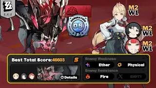 Crit Damage Stage Buff? No Thank You! S-Clear - 46.6k Score | Shiyu Defense 5 [Zenless Zone Zero]
