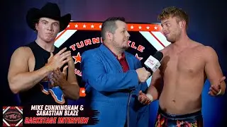Mike The Main Man Cunningham & Sabastian Blaze Interview at Turnbuckle Championship Wrestling