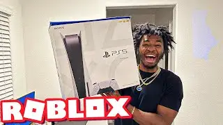 Playing Roblox On PS5 With My Friend