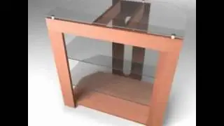 3D model of a tv stand