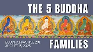 Buddha Practice 201 | The Mandala of the Five Buddha Families | 8/13/23