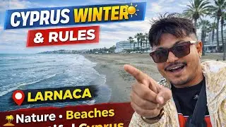𝗪𝗶𝗻𝘁𝗲𝗿 𝗶𝗻 𝗖𝘆𝗽𝗿𝘂𝘀 ❄️ | 𝗟𝗮𝗿𝗻𝗮𝗰𝗮 𝗕𝗲𝗮𝗰𝗵, 𝗡𝗮𝘁𝘂𝗿𝗲 & 𝗖𝘆𝗽𝗿𝘂𝘀 𝗥𝘂𝗹𝗲𝘀 | 𝗥𝗲𝗮𝗹 𝗟𝗶𝗳𝗲
