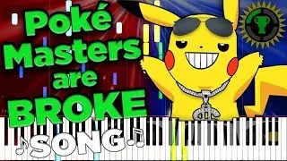 POKEMON MASTERS ARE BROKE - Schmoyoho Song for Game Theory [Synthesia Piano Tutorial]