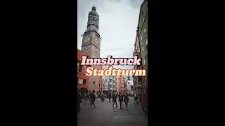Join me to Explore one of Innsbruck's landmarks:  The Stadtturm #innsbruck #austria #tirol #views