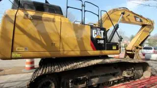 Cat 349E L excavator