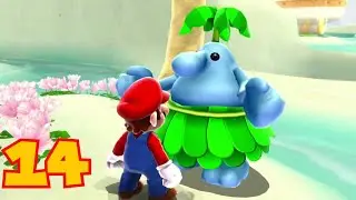 Les Piantas &agrave; la plage - Super Mario Galaxy 2 #14