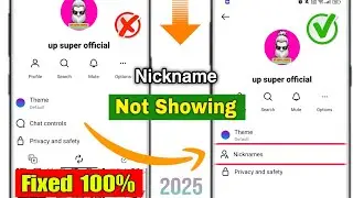 😢 How to Fix Instagram Chat Nickname Option Not Showing 2025 | Instagram Nickname Option Not Showing