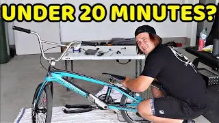 HOW FAST CAN I CHANGE MY BMX FRAME??? (Teal Speedco)