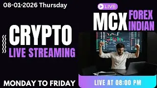 08 Jan 2026| Live Trading |  Forex, Crypto & MCX | #BTC | #HdGroupOfTrading | #DkSir