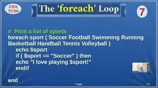 Linux Shell Scripting (The 'for' and 'foreach' Loop )
