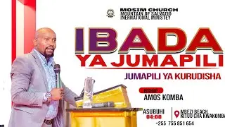 🔴LIVE / IBADA YA JUMAPILI SOMO: NINAAGANO NABWANA  04/01/2026