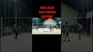 MENGGELEGAR BIMA RAJA TARKAM LAMPUNG #feedshorts #volleyball #proplayer #tarkamlampung #shortsvideo