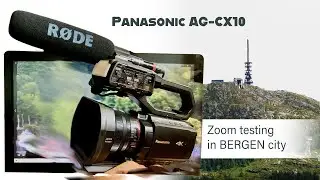 Zoom-testing in Bergen City  (Panasonic AG-CX10 - 4K)