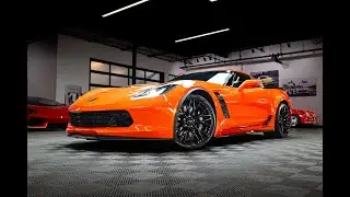 2019 Corvette Z06! Rare Sebring Orange Tintcoat! 7 Speed Manual! 6.2L Supercharged V8! 1LZ Package!