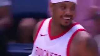 Carmelo Anthony Apologizes To Rockets Bench For Making A Mid-Range Shot